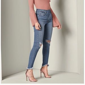 New Venus High Waist Skinny Ripped Jeans Size 8